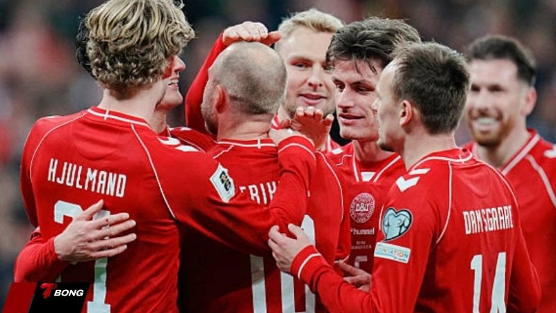 Đan Mạch đánh bại Bắc Macedonia với tỷ số 4-0